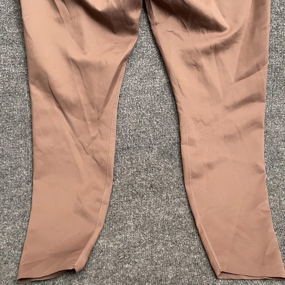 Nike Go Pants Womens Sz 2XL Muave Firm Support 7/8 Leggings High Waist DQ5636